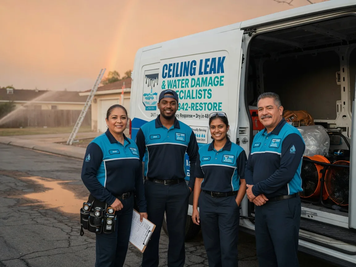 Ceiling Leak Cleanup company in Hamburg, NJ
